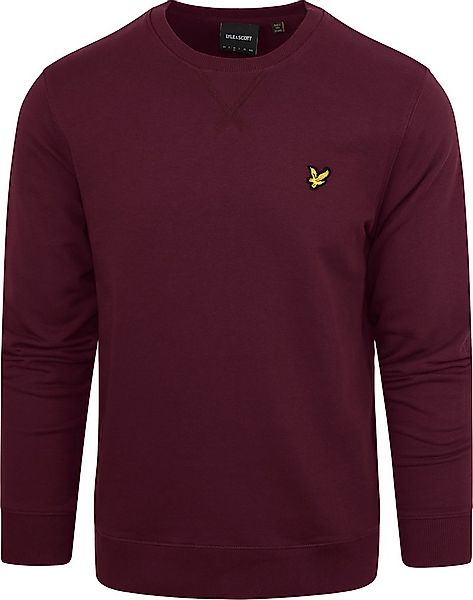 Lyle & Scott Pullover Bordeaux - Größe M günstig online kaufen