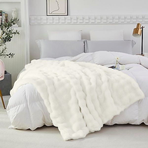Wohndecke Sofadecke Welle Kuscheldecke Sofadecken Couchdecken, günstig online kaufen