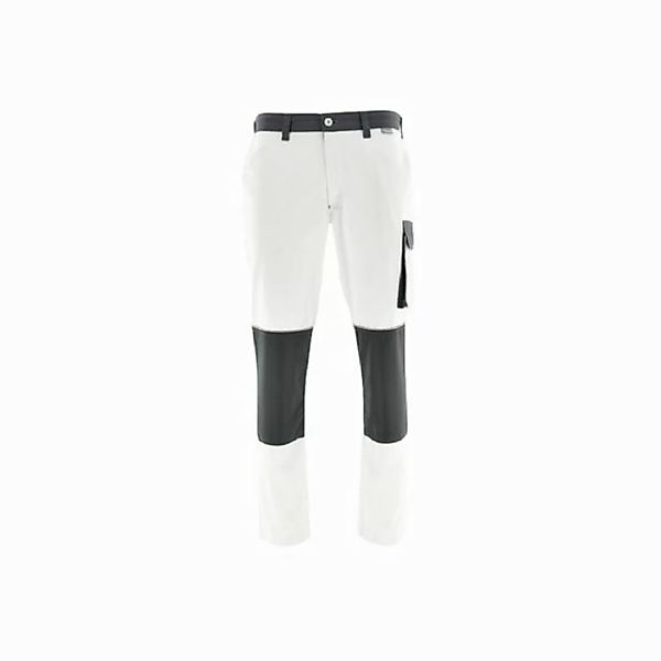 SARA WORKWEAR Arbeitshose Skiper, Weiß, günstige Malerhose für Herren mit v günstig online kaufen