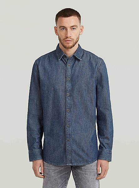 G-STAR Langarmshirt "Clean Slim Hemd" günstig online kaufen