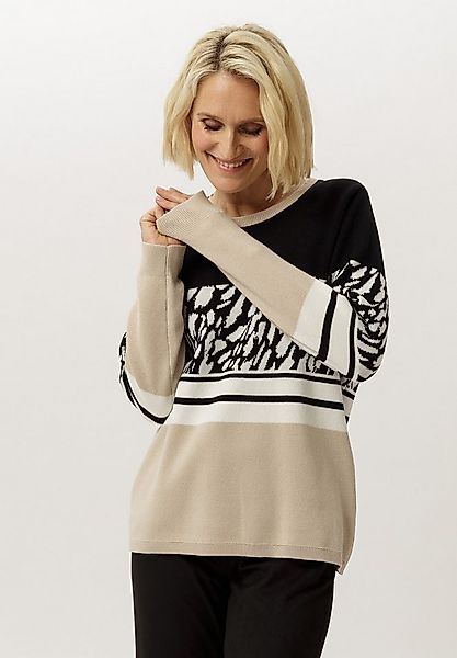 FRANK WALDER Strickpullover mit Jaquardmuster günstig online kaufen