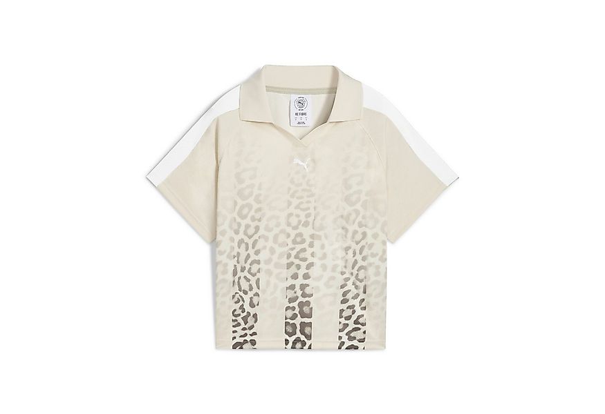 PUMA Trainingsshirt T7 Leo Luxe Relaxed Fußballtrikot Damen günstig online kaufen