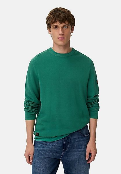 camel active Sweatshirt Pullover aus reiner Baumwolle Langarm günstig online kaufen