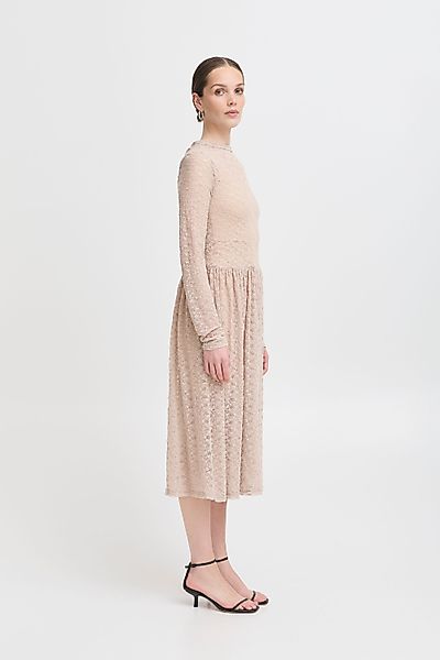 Ichi Midikleid IXLACEY elegantes Midikleid aus günstig online kaufen