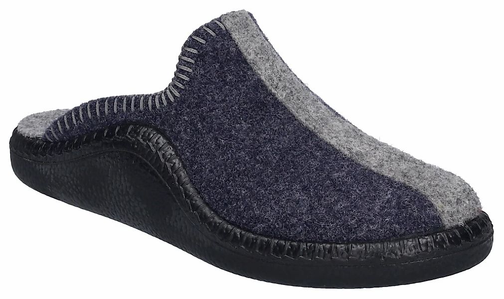 Josef Seibel Pantoffel "Monaco 62" Hausschuh, Slipper mit Ziernähte günstig online kaufen
