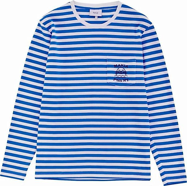 MAKIA Langarmshirt gestreift Norrskata blau, weiß Special Edition für Schär günstig online kaufen