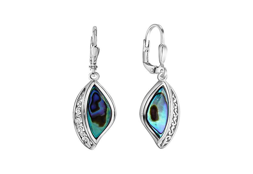 Vivance Paar Ohrhänger 925-Sterling Silber rhodiniert Abalone günstig online kaufen