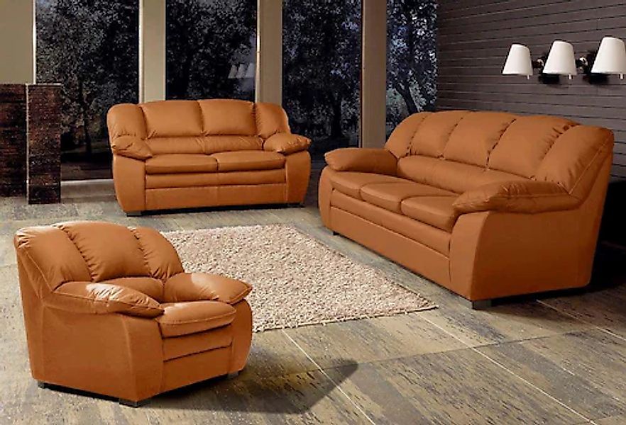 COTTA Polstergarnitur »Casino« Set, 3 Stk. tlg. Sessel, 2-Sitzer, 2,5-Sitze günstig online kaufen