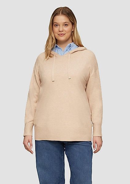 s.Oliver Longpullover Strickpullover Strickpullover aus Viskosemix günstig online kaufen