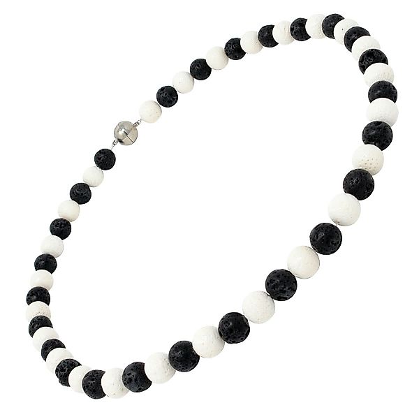 Schmuck Krone Collier Halskette aus Lava günstig online kaufen