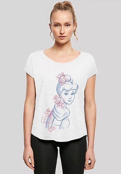 F4NT4STIC T-Shirt Disney Cinderella Mouse Zeichnung Damen,Premium Merch,Lan günstig online kaufen