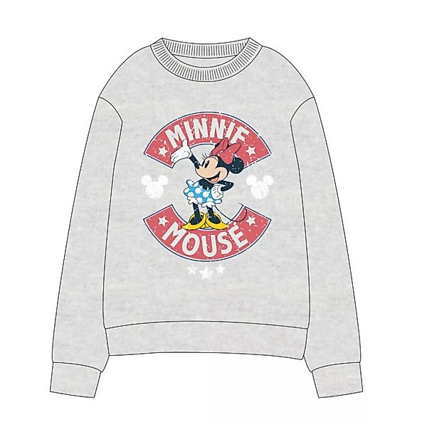 Cerda Group Cotton Brushed Minnie Sweatshirt XL Gray günstig online kaufen