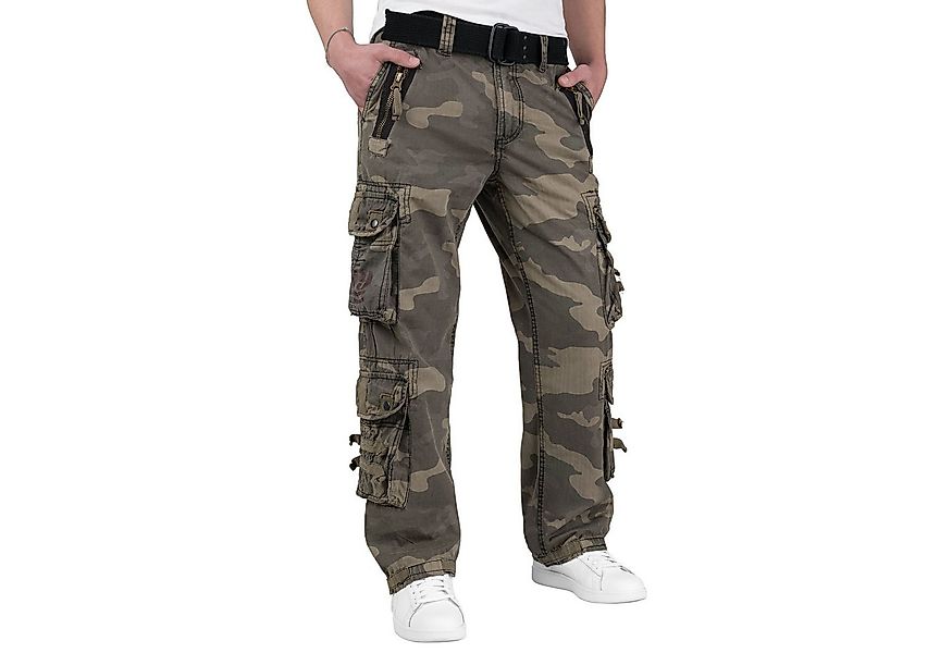 Trooper Cargohose Herren Traveler Cargo Vintage Hose Army Outdoor Pants günstig online kaufen
