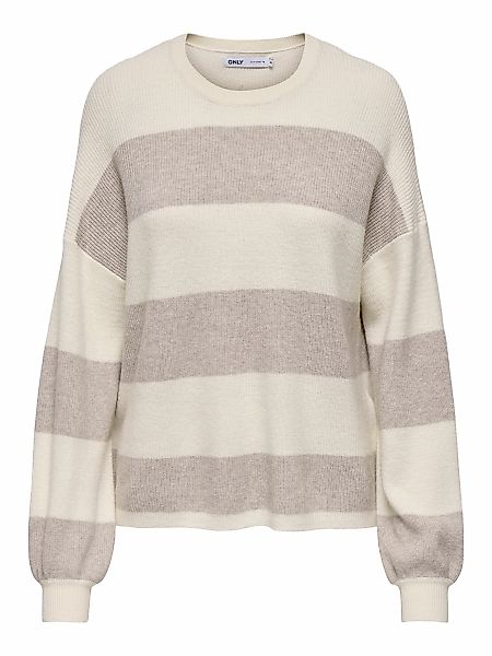 ONLY Strickpullover "ONLATIA L/S STRIPE PULLOVER KNT NOOS" günstig online kaufen