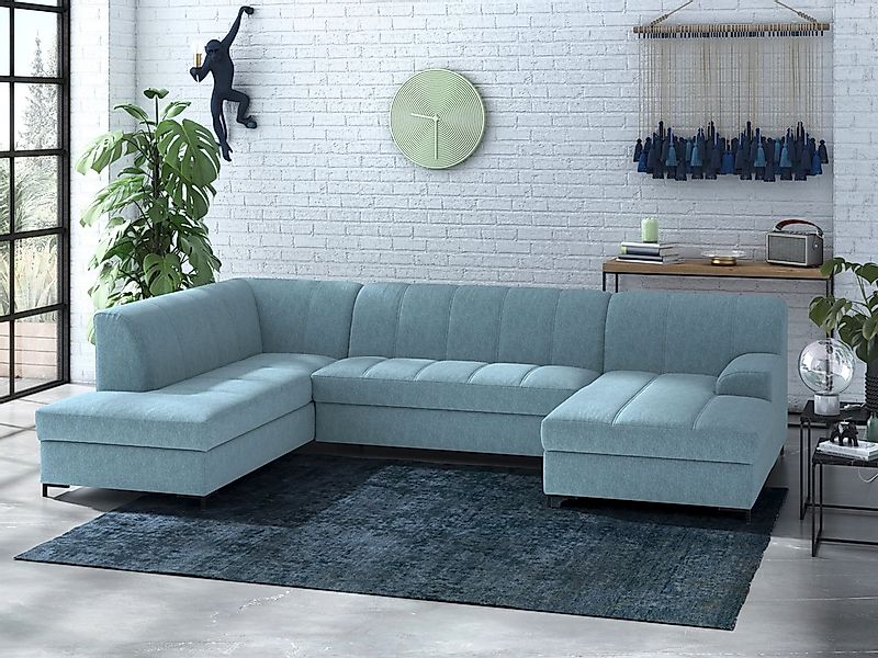 INOSIGN Wohnlandschaft "Balme, moderne Formensprache, zeitloses Design, U-F günstig online kaufen