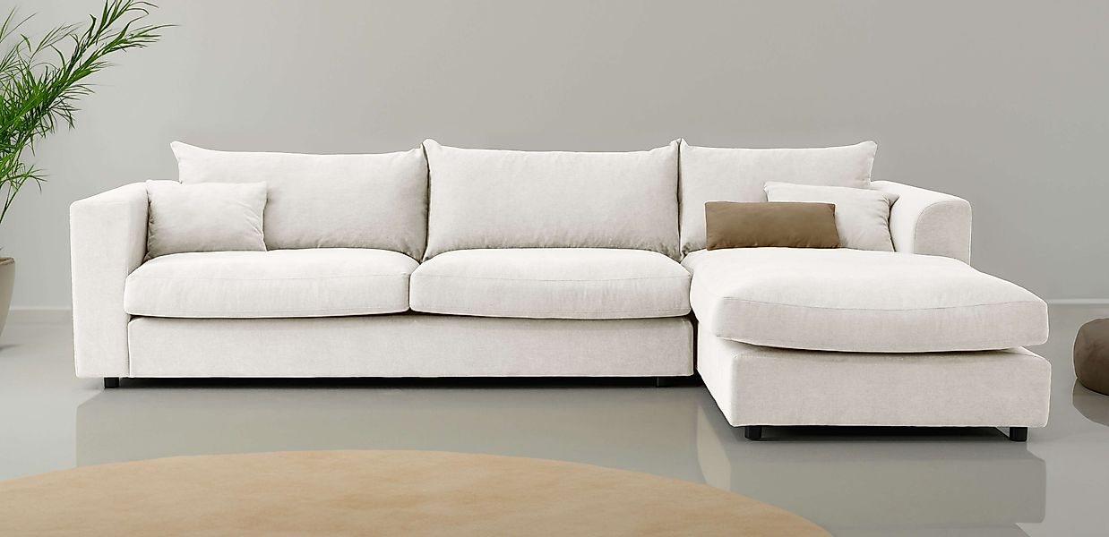 LeGer Home by Lena Gercke Ecksofa »Avelina« Breite 297 cm, in Cord- und Che günstig online kaufen