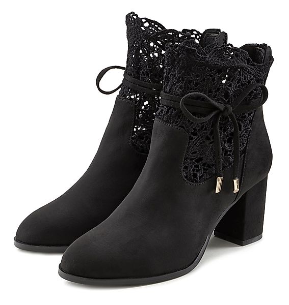LASCANA High-Heel-Stiefelette mit modischer Spitze und günstig online kaufen