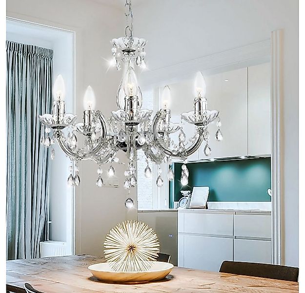 GLOBO LIGHTING Kronleuchter, Leuchtmittel nicht inklusive, Hänge Leuchte Kr günstig online kaufen