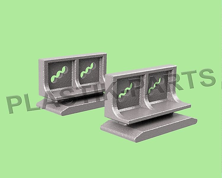 Plastik Parts Gerätehaus Türgleiter für Spacemaker A67 & Treco X6 Gerätehau günstig online kaufen