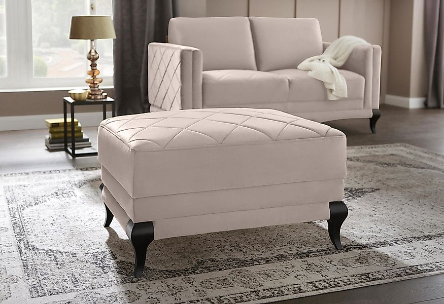 Home affaire Hocker Brahms, mit Stauraumfach günstig online kaufen
