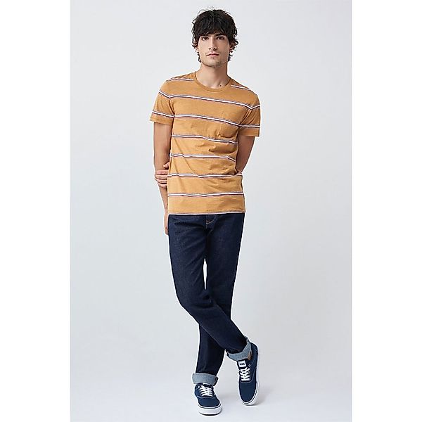 Salsa Jeans 125492-104 / Striped Pocket Kurzarm Rundhalsausschnitt T-shirt günstig online kaufen