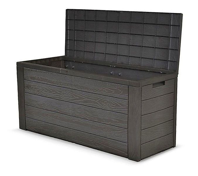 dynamic24 Auflagenbox, Holz Optik Auflagenbox, Truhe günstig online kaufen