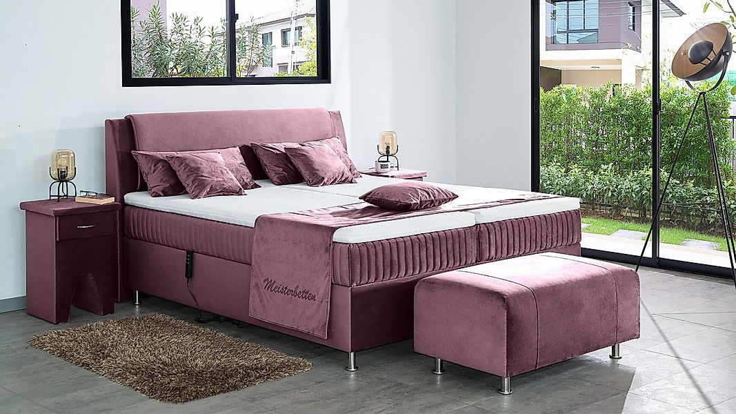 Meisterbetten Boxspringbett Mari (mit Motor, 7-Zonen günstig online kaufen
