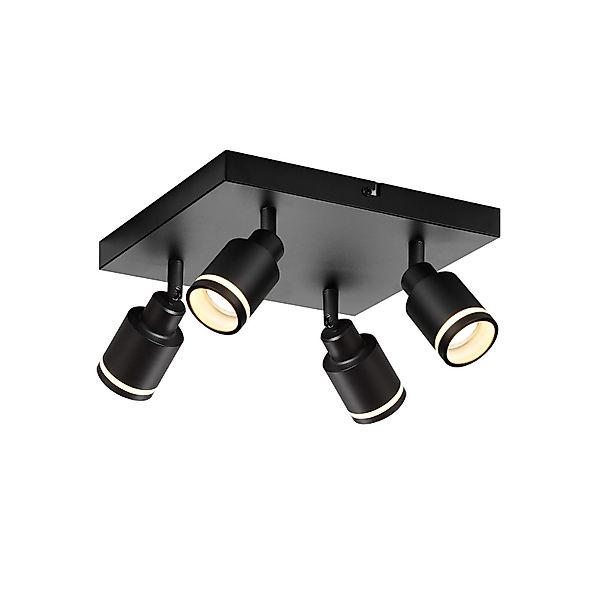 ZMH Deckenstrahler 4 Flammig Schwenkbar Deckenleuchte günstig online kaufen