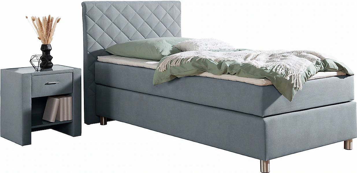 Home affaire Boxspringbett "Bernard, in verschiedenen Breiten" inkl. Topper günstig online kaufen