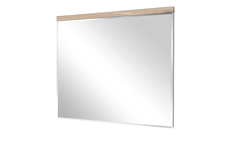 uno Spiegel 80 x 85 cm Bari ¦ holzfarben ¦ Glas,Aluminium,Massivholz ¦ Maße günstig online kaufen