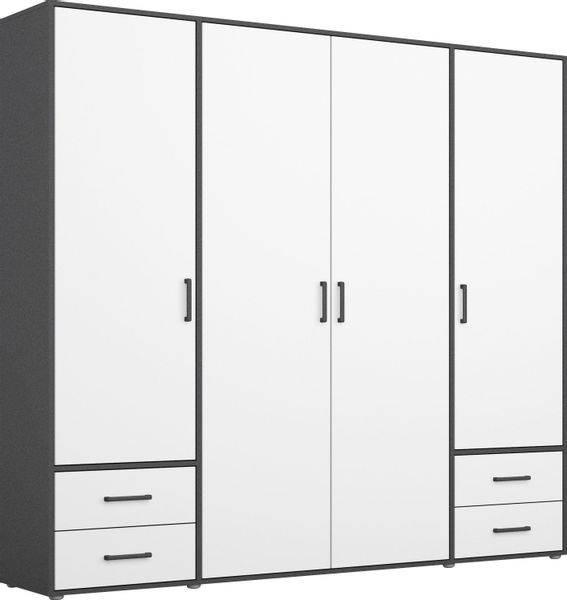 rauch Drehtürenschrank "Kleiderschrank Schrank Garderobe Wäscheschrank VOYA günstig online kaufen