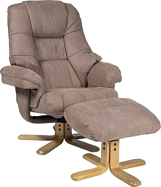 Duo Collection TV-Sessel Bordeaux, mit Hocker günstig online kaufen