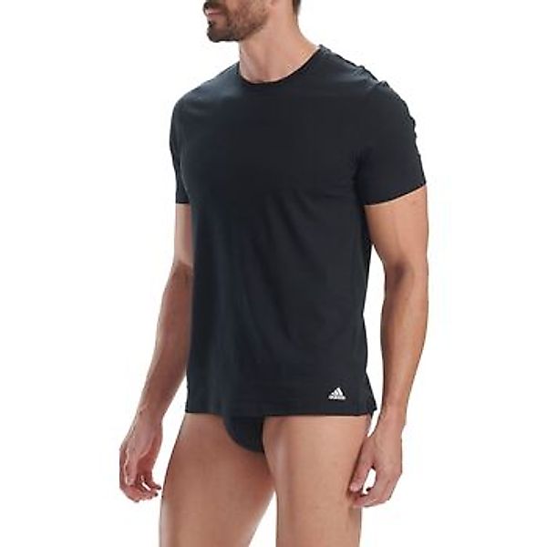 adidas  T-Shirt T-Shirt Kurzarmshirt mit Rundhalsausschnitt 3er Pack günstig online kaufen