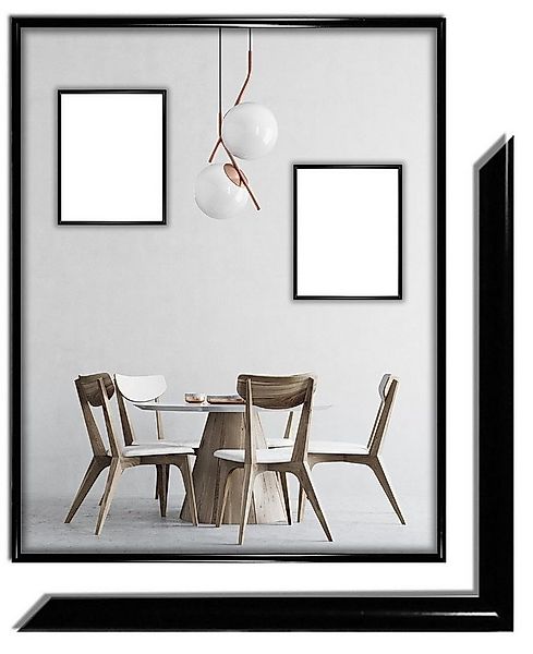 myposterframe Einzelrahmen Bilderrahmen Atlas, (1 Stück), 50x100 cm, Schwar günstig online kaufen