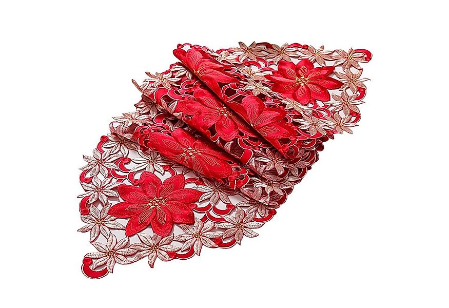 OKWISH Tischläufer Weihnachtstischläufer Tischwäsche Weihnacht Deko Esstisc günstig online kaufen