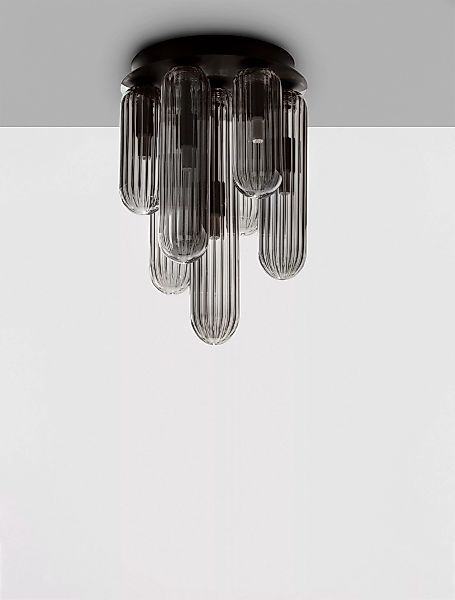 Nova Luce Deckenleuchte »GUSTAVE«, 7 flammig, Leuchtmittel G9   ohne Leucht günstig online kaufen