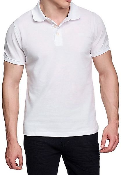R-NEAL Poloshirt Polo-Shirt Herren Polo T-Shirt Kent-Kragen Regular Fit Str günstig online kaufen