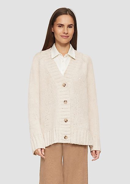 s.Oliver Cardigan Strickjacke Oversized Cardigan mit günstig online kaufen