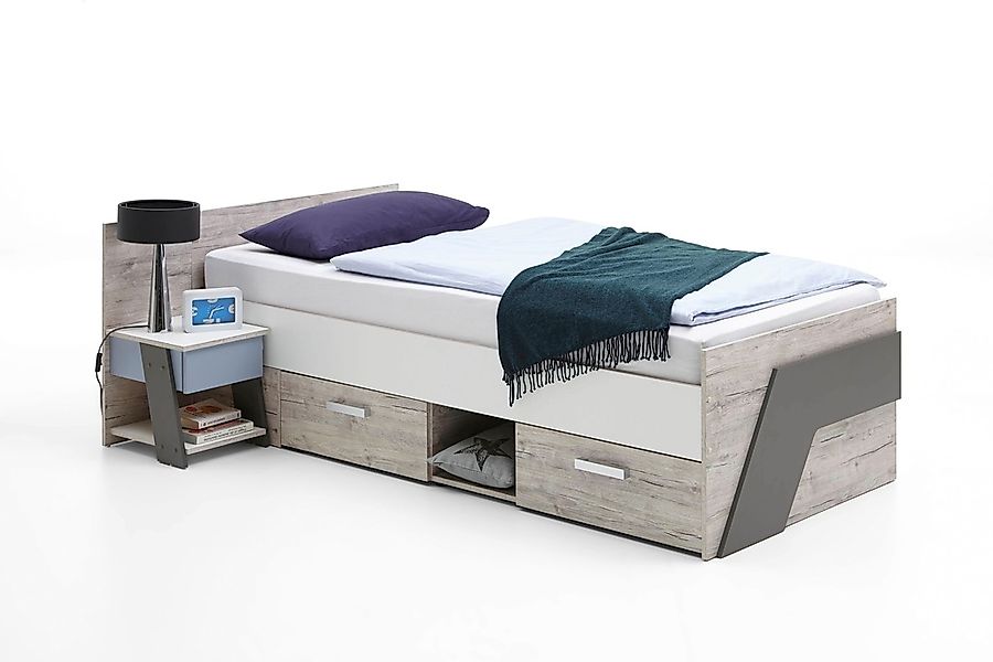 FMD Funktionsbett "Nona", mit Stauraum günstig online kaufen