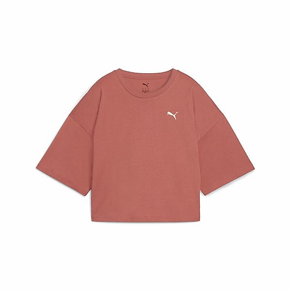 PUMA T-Shirt "WARDROBE ESS Kurzes Oversized-T-Shirt Damen" günstig online kaufen