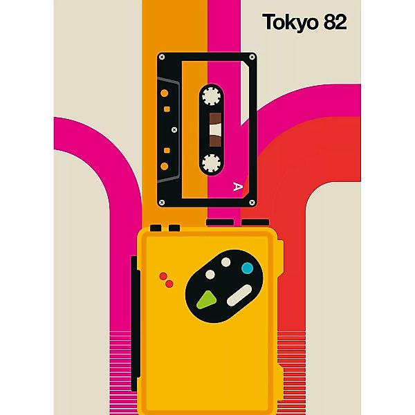 Fototapete Tokyo 82 Kassette Bunt 2,00 m x 2,70 m FSC® günstig online kaufen