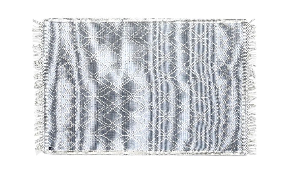 Tom Tailor Teppich  Macra ¦ blau ¦ Wolle ¦ Maße (cm): B: 65 H: 1 Teppiche > günstig online kaufen
