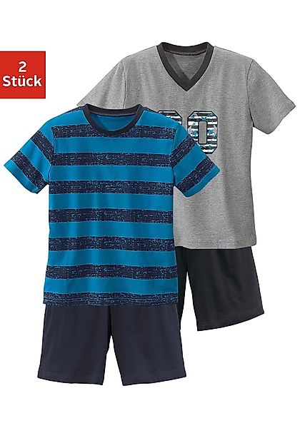 AUTHENTIC LE JOGGER Pyjama (4 tlg., günstig online kaufen