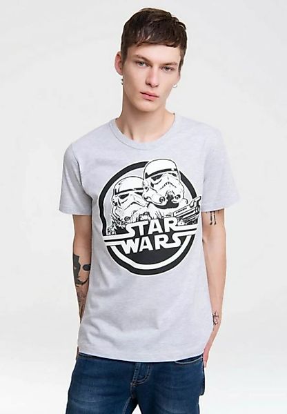 LOGOSHIRT T-Shirt Stormtrooper - Krieg der Sterne mit tollem Aufdruck günstig online kaufen