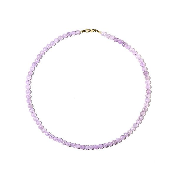 Cavill Silberkette Lavendel-Amethyst-Halskette aus vergoldetem Silber günstig online kaufen