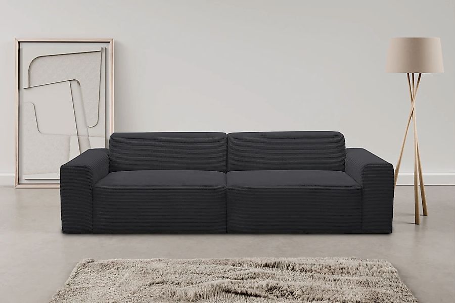 WERK2 Sofa "Zeus 3-Sitzer, Big-Sofa, Breite 256cm, Tiefe 105cm, modern & be günstig online kaufen
