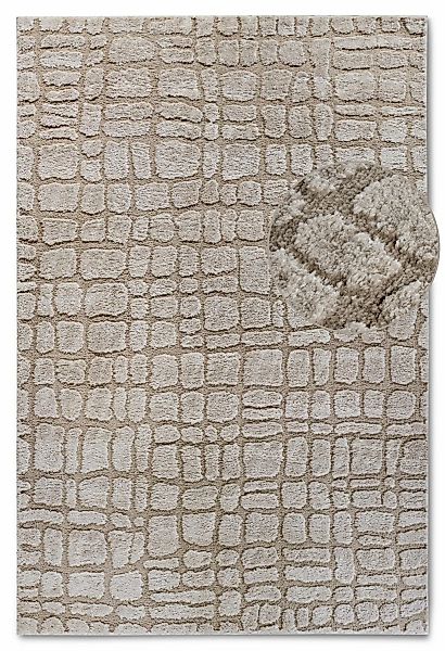 ELLE DECORATION Designteppich "Artistique" rechteckig 18 mm Höhe Hochflor, günstig online kaufen