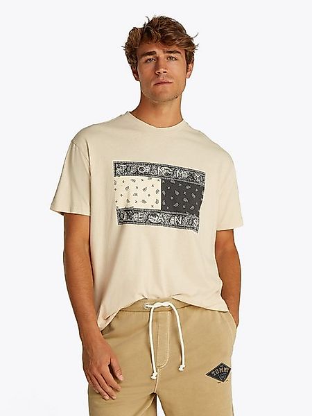 Tommy Jeans T-Shirt TJM RLX PAISLEY FLAG TEE EXT günstig online kaufen