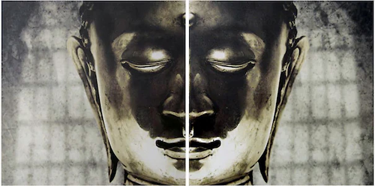 Creativ home Bild »Dekobild Buddha« 2 Stk. tlg. mit großem Motiv günstig online kaufen