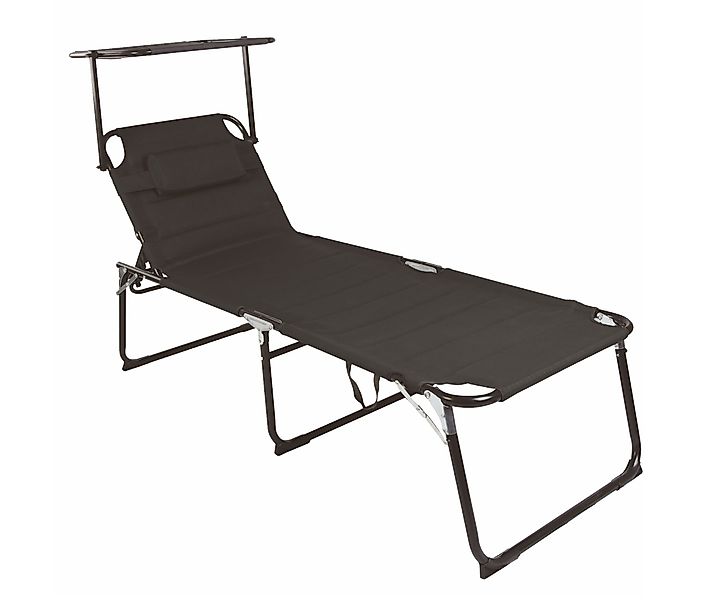 Spetebo Gartenliege Aluminium Gartenliege XXL mit günstig online kaufen